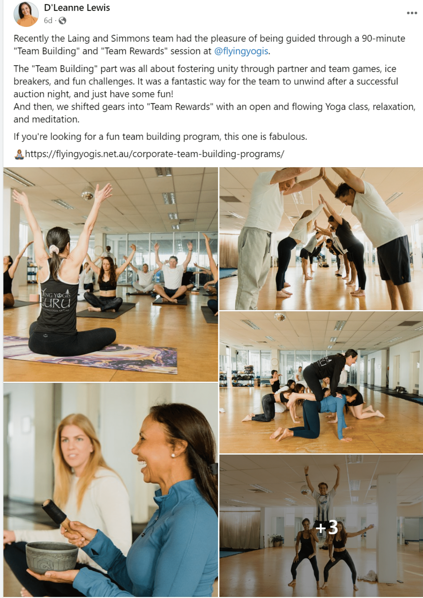 Corporate Yoga Practice